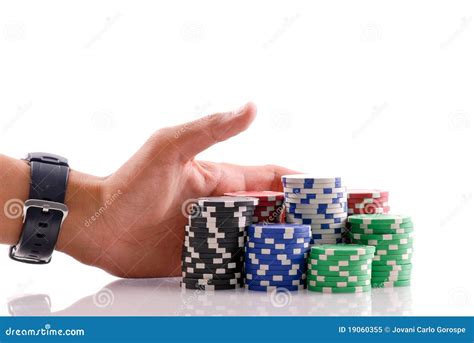 stock image image  chips gaming betting