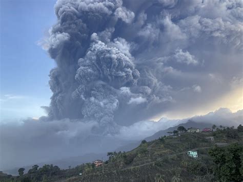 La Soufriere Volcano In St Vincent Erupts On Its 42nd Anniversary Cnw