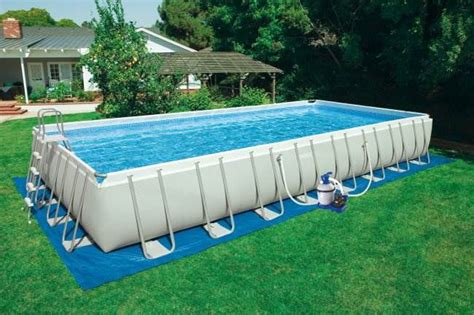intex      ultra frame  ground swimming pool walmartcom