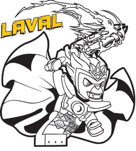 coloring page lego chima laval lego  coloring pages scooby doo