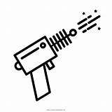 Colorear Pistola Espacial Assault Ultracoloringpages Invaders Asd3 sketch template