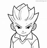 Eleven Inazuma Shuuya Gouenji Coloring Pages Xcolorings Printable 486px 32k 491px Resolution Info Type  sketch template