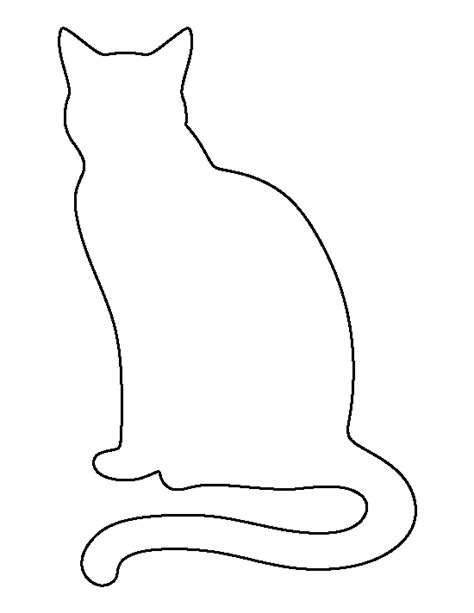 cat outline printable printable word searches