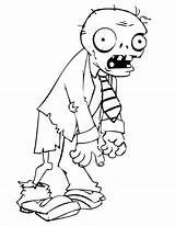 Zombie Outline Drawing Paintingvalley Coloring sketch template