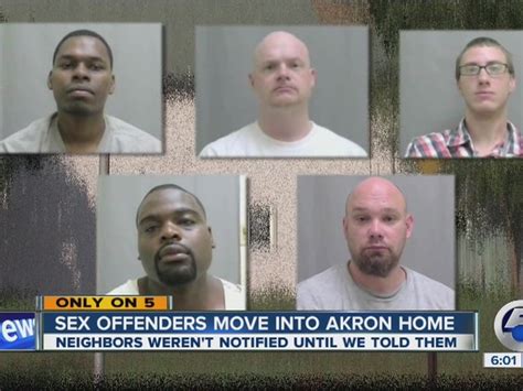 sex offender group home moves into akron