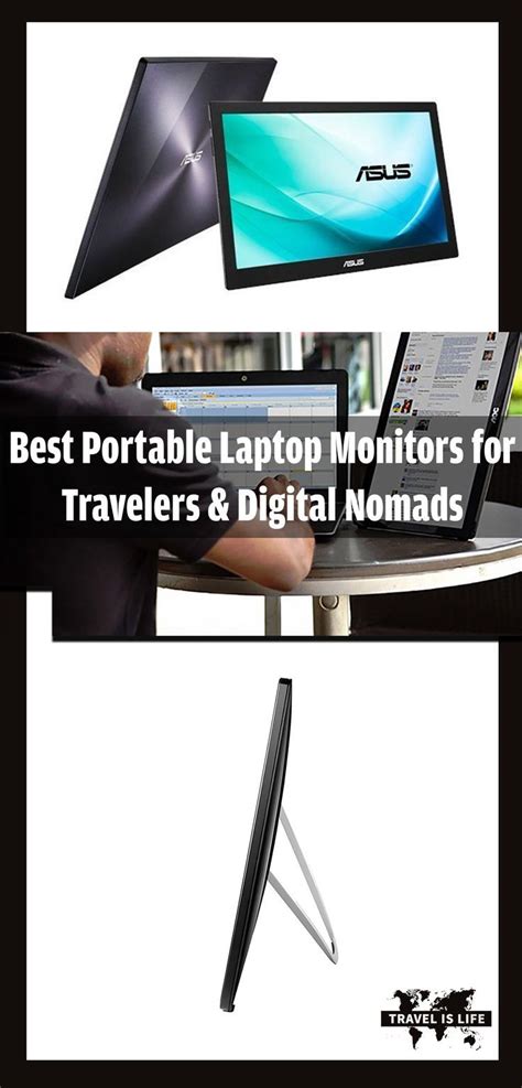 portable laptop monitors  travelers digital nomads  laptop monitor portable