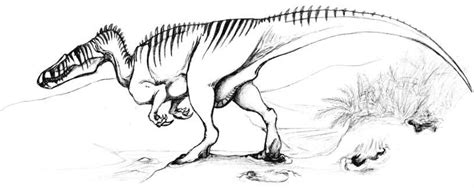 baryonyx pages coloring pages