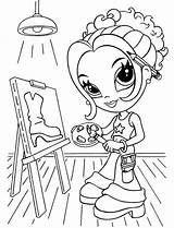 A4 Coloring Pages Lisa Frank Printable Girl Painting Glamour Colouring Print Sheets Kids Girls Color Size Momjunction Little Adult Book sketch template