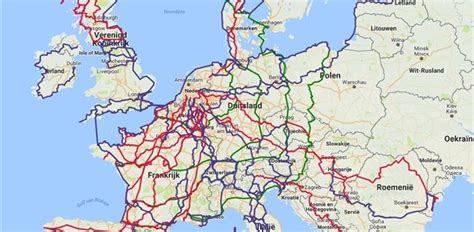 fietsroutes europafietsers kaarten interactieve kaart reizen