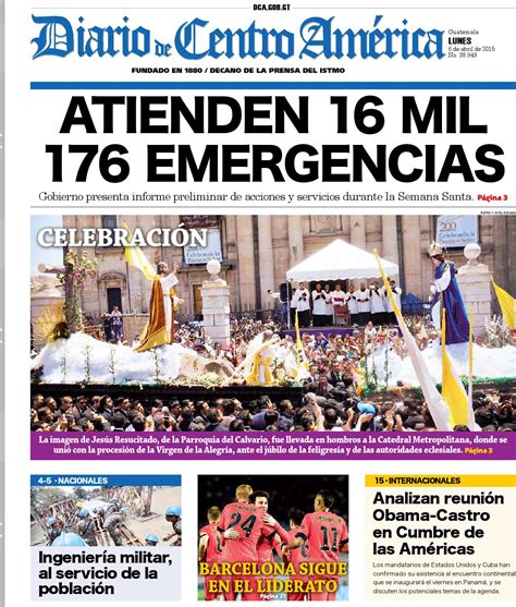 diario de centro américa 06 de abril de 2015 by diario de centro américa guatemala issuu