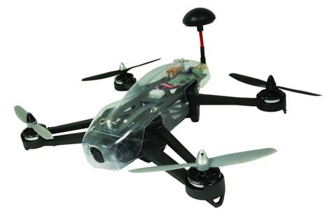hitec quad racer  rtr fpv multirotor drone