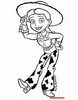 Jessie Woody Doodles Chelsey Bullseye Disneyclips Getdrawings Moana Colorironline sketch template