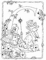 Alphabet Fairies Coloring Pages Flower Kids Fairy Para Letra Fun Colorear Imprimir Páginas Alfabeto sketch template
