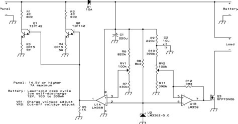solar panel voltage regulator diagram wiring