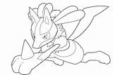Pokemon Coloring Lucario Pages Riolu Yveltal Mega Lineart Printable Pokémon Horse Evolution Drawing Getcolorings Color Rayquaza Sheets Board Choose sketch template