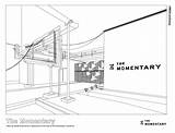 Momentary Entrance sketch template