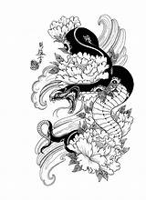 Snake Tatuajes Sleeve Giapponesi Horimouja Japanische Mosher Aka Japonais Nevsepic Tatuaggi Tatuaggio Tatuaggistyle Hebi Lines Japoneses Fashionviral Disenos Paizontravels Onpointtattoos sketch template