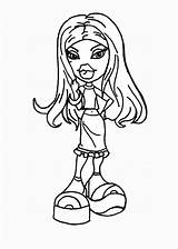 Bratz sketch template