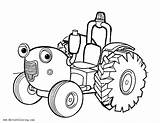 Tractor Coloring Pages Cartoon Kids Printable Color Print sketch template