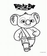 Blinky Bill Coloring Pages Online sketch template