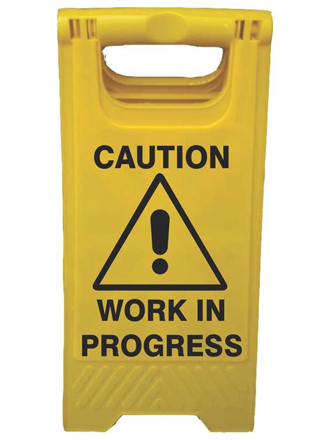 caution work  progress buy  discount safety signs australia