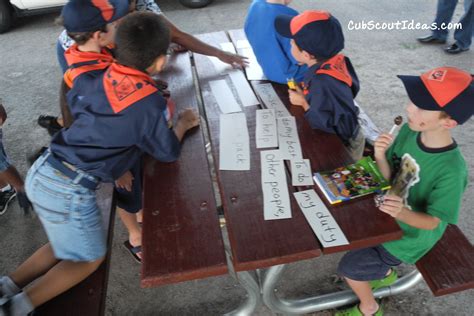 cub scout activities promise puzzle game