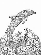 Dolfijn Moeilijk Kleurplaat Dolfijnen Schwer Delphin Kleurplaten Malvorlage Delfine Stimmen Difficult sketch template