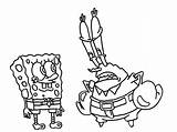 Spongebob Krabs Netart Disappointed sketch template