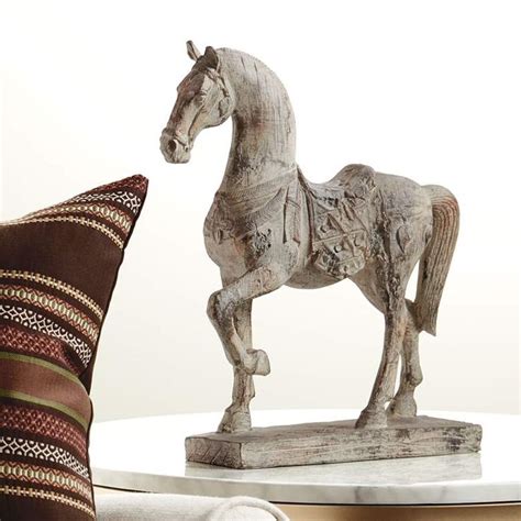 rustic horse   high statue  lamps    home