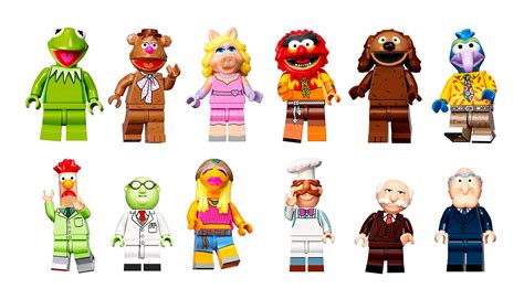 lego  muppets series complete set   collectible mini figures