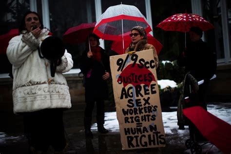 supreme court ruling forces prostitution policy front on harper for
