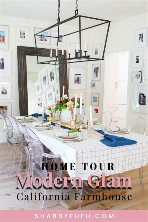 glam decor modern home  shabbyfufucom