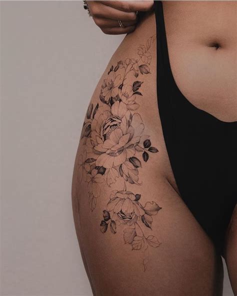 artist on instagram tritoan 7th hip tattoos women hip thigh tattoos