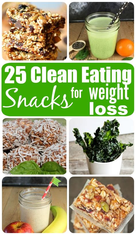clean eating snacks  weight loss ideas  recipes