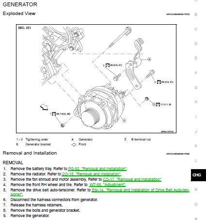 nissan murano alternator wiring diagram circuit diagram