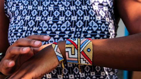 amahlé s ndebele inspired jewellery for a european market design indaba