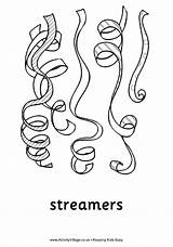 Streamers Blower Serpentinas Activityvillage Serpentina Poppers Become Doodles sketch template
