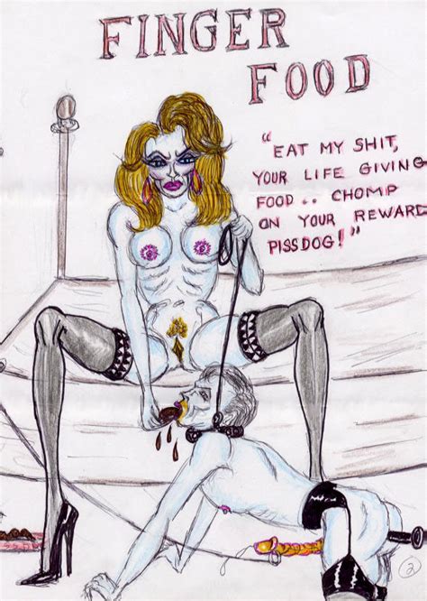 femdom poo cartoon in the fantastic form of drawings art