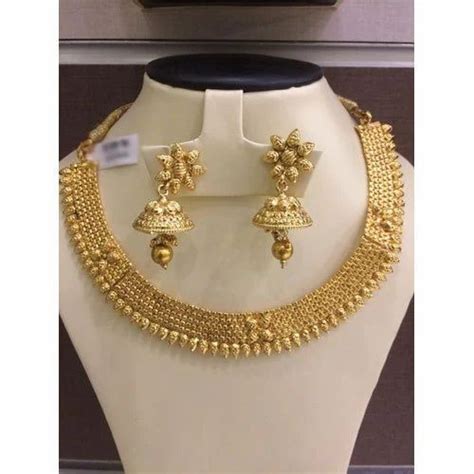 gold plated imitation jewellery set at rs 7000 piece gold plated