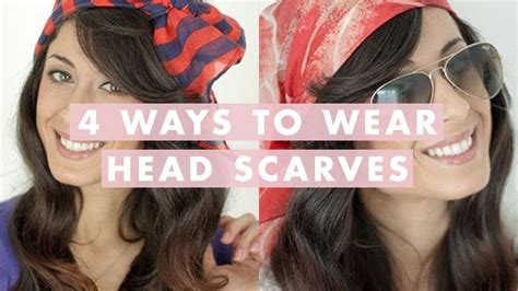ways  wear head scarves youtube