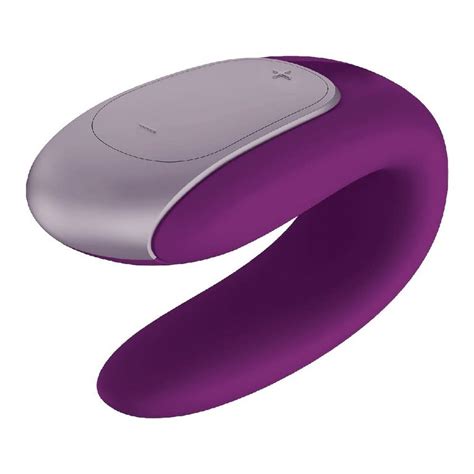 Double Fun Couples App Vibrator With Remote Purple Groove