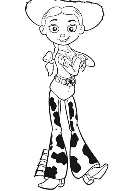 Toy Story Jessie Coloring Pages At Free