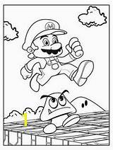 Coloring Pages Mario Ups Power Nintendo Divyajanani sketch template