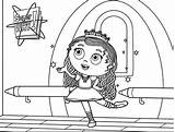 Superwhy sketch template