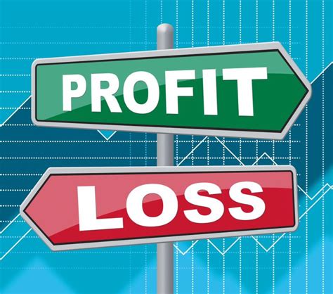 profit loss  signboard board  money  stock photo