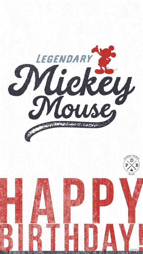 happy birthday mickey mouse mobile disney parks blog