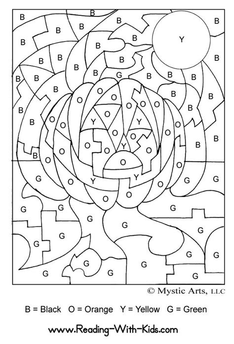 color  number coloring pages   halloween coloring halloween