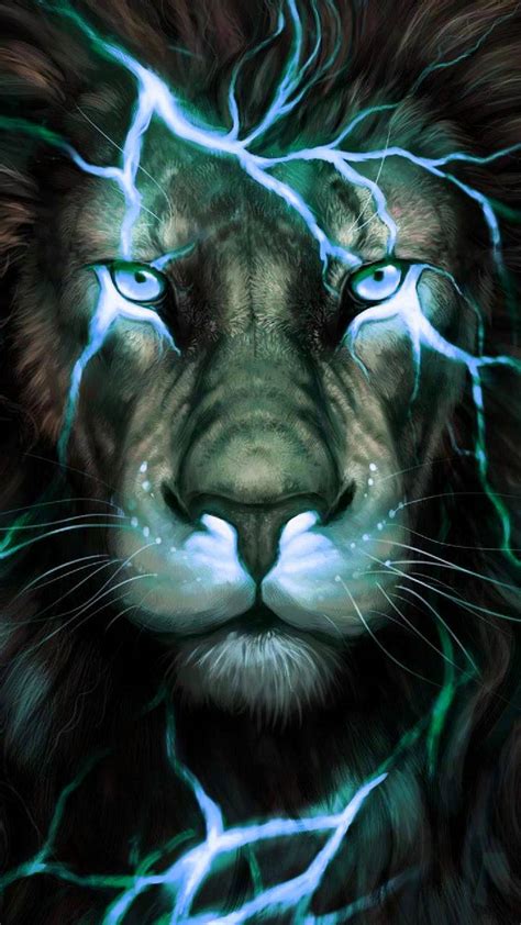 Red And Blue Lion Wallpaper The Commonly Used Term African Lion