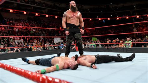 braun strowman stands tall   defeat wwe