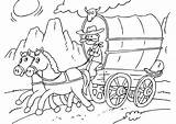 Planwagen Pferd Malvorlage Huifkar Colorare Cavallo Carromato Meios Paard Caballo Ausmalbilder sketch template